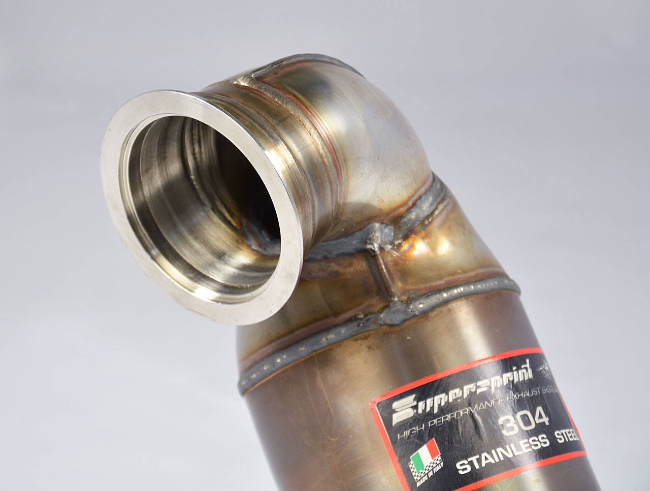 Kit tubo turbina con catalizzatore metallico 200 CPSI